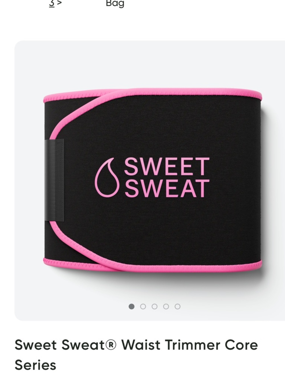 Sweet Sweat Waist Trimmer Core Series